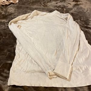 Lululemon cream size 2 sweater